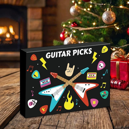 Guitar Pick Advent Calendar