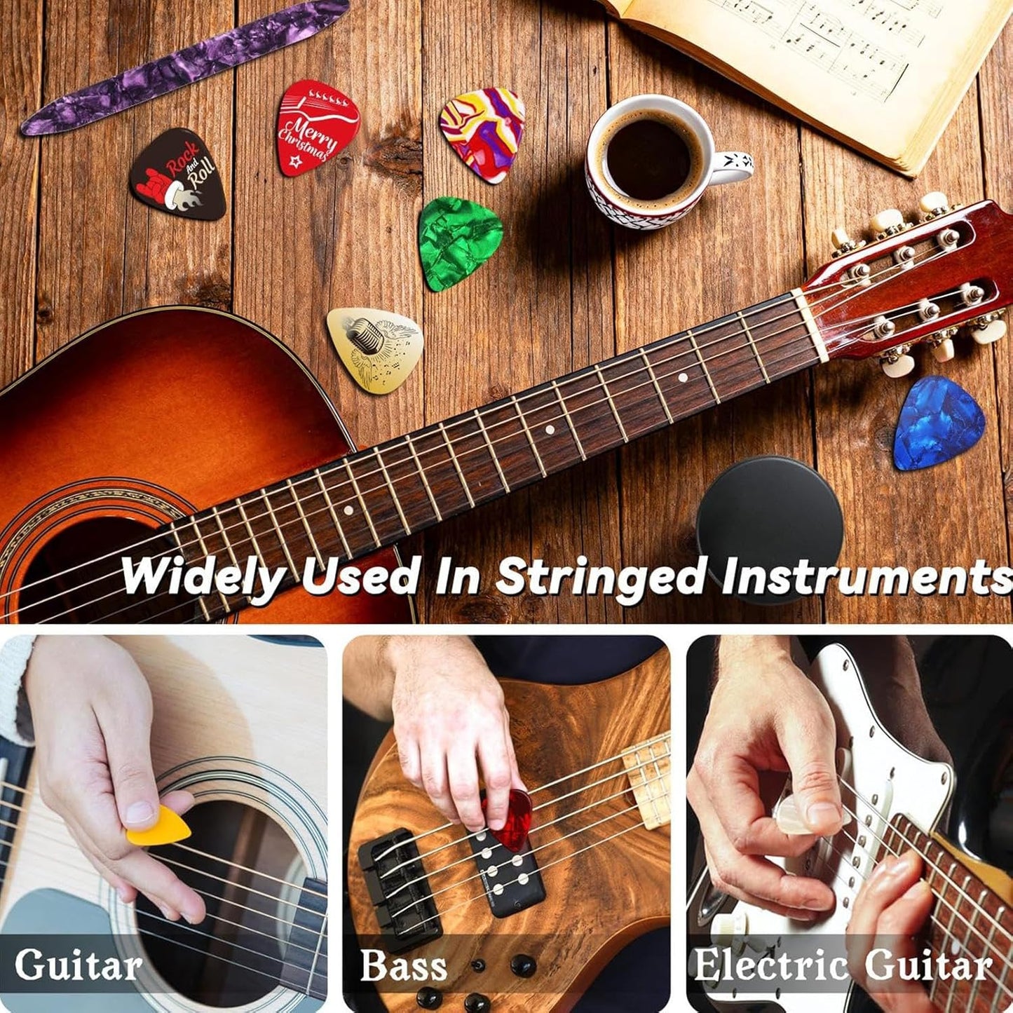 Guitar Pick Advent Calendar